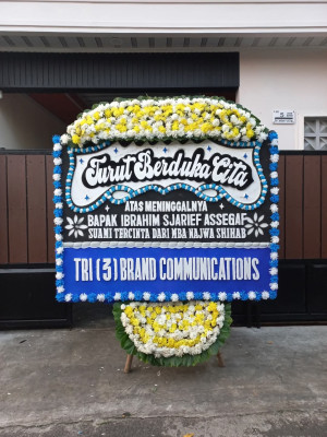 Papan Bunga Duka di Rumbai Pesisir